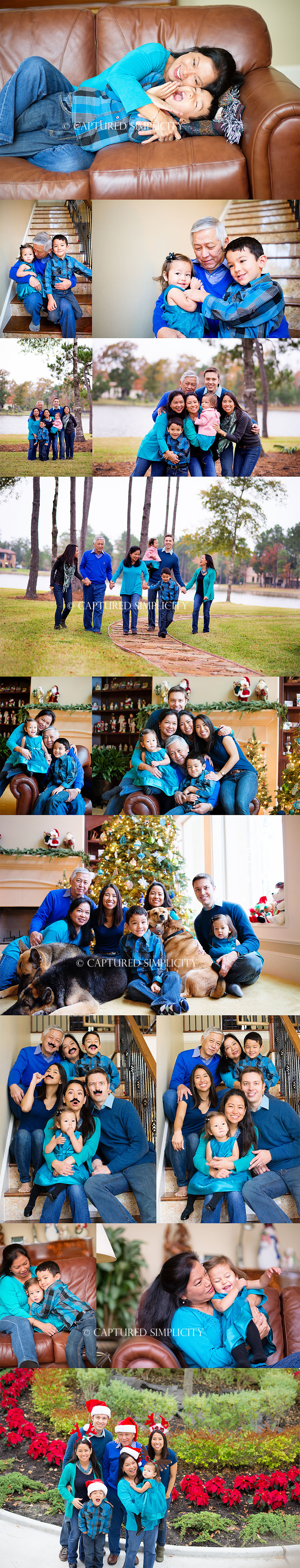 Extended Family Portrait Session Houston, TX
