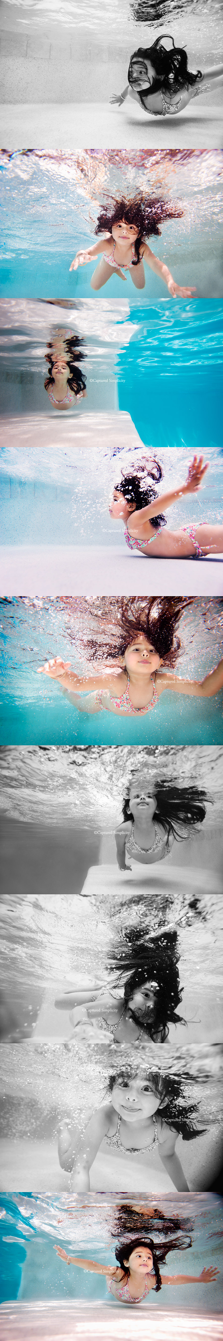 Underwater Child Photography Houston