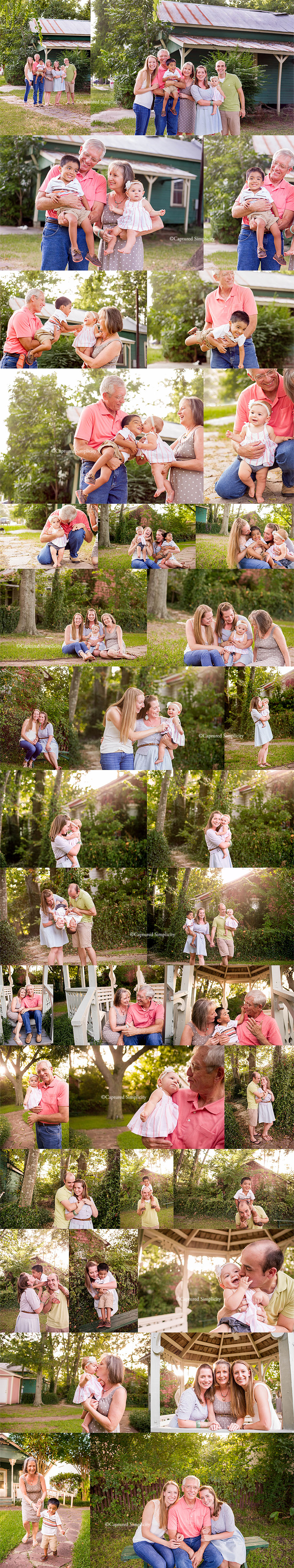 Extended Family Portrait Photographer Houston Texas