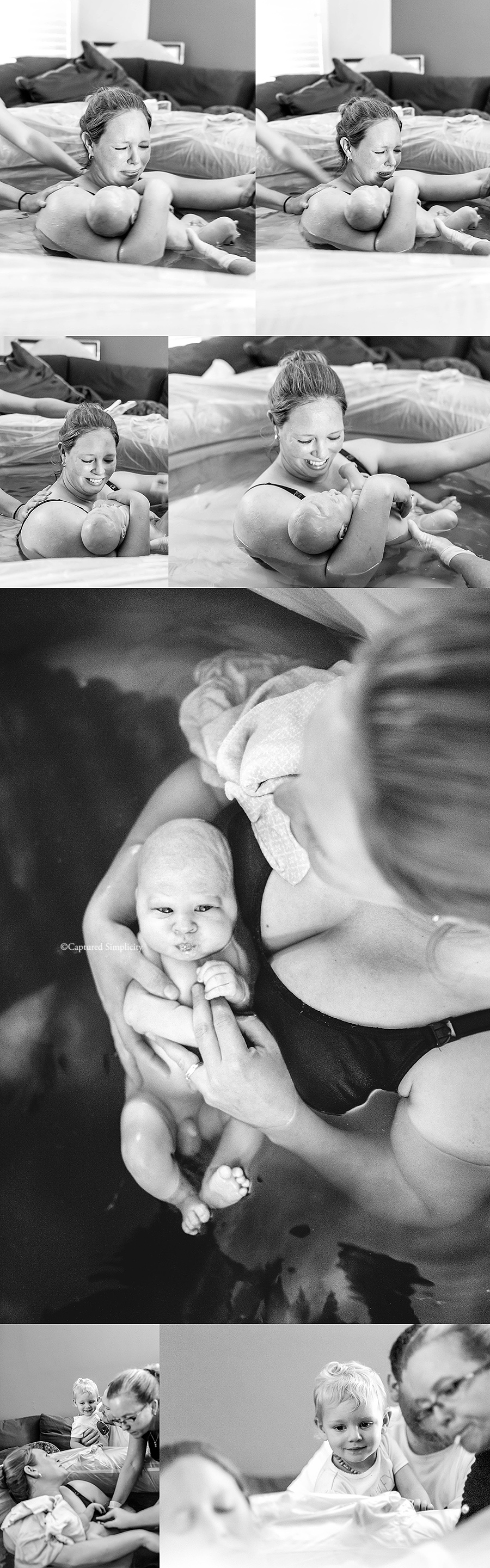 newborn photos at home