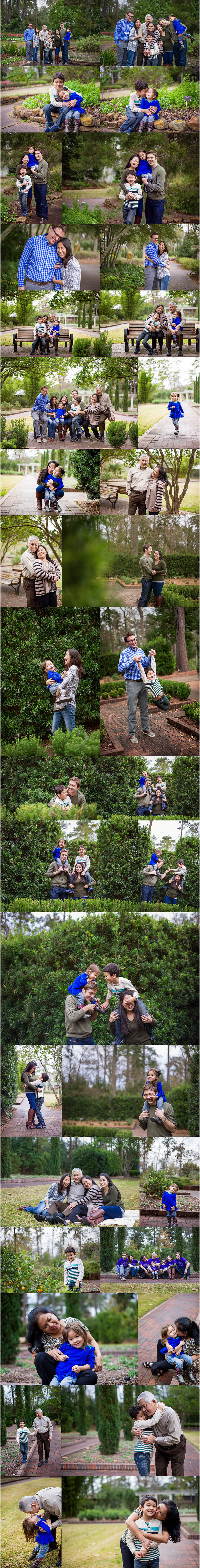 Extended Family Portraits Spring Texas