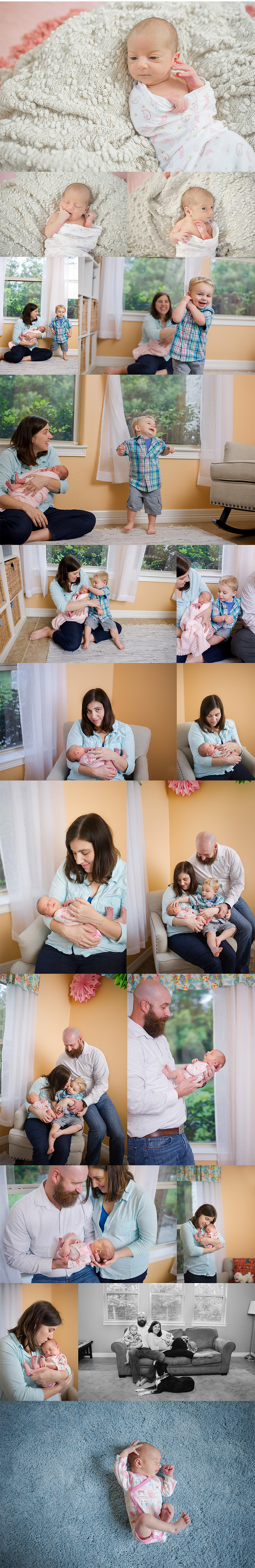 Newborn Family Photography Houston