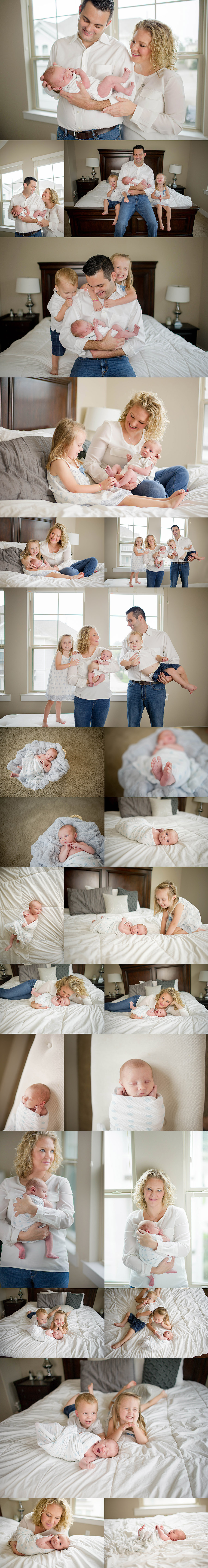 Newborn Home Photography Houston