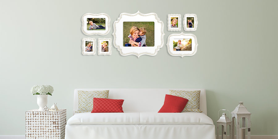 ideas for a beautiful wall display in your living room Family Photography Houston Texas