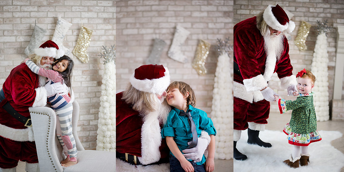 Pics with Santa Claus Houston Captured Simplicity Child & Family