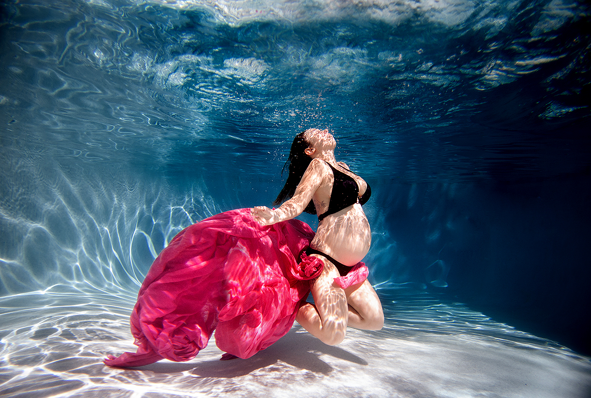 texas underwater maternity