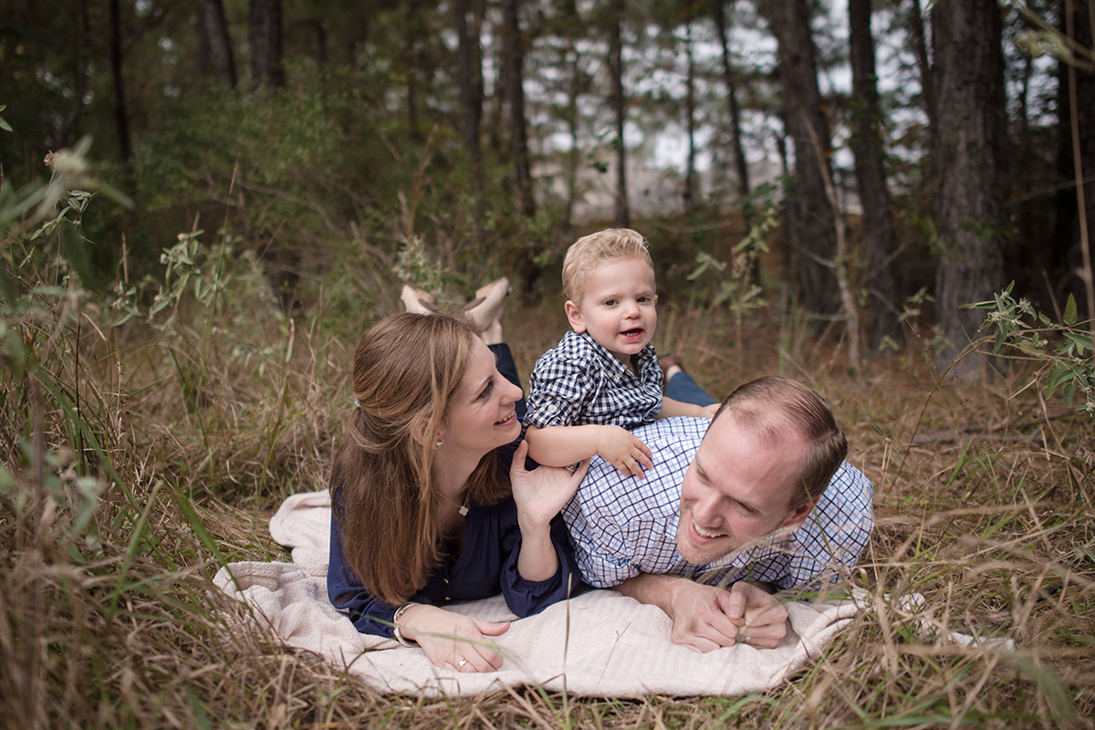 The Woodlands Outdoor Baby Photography