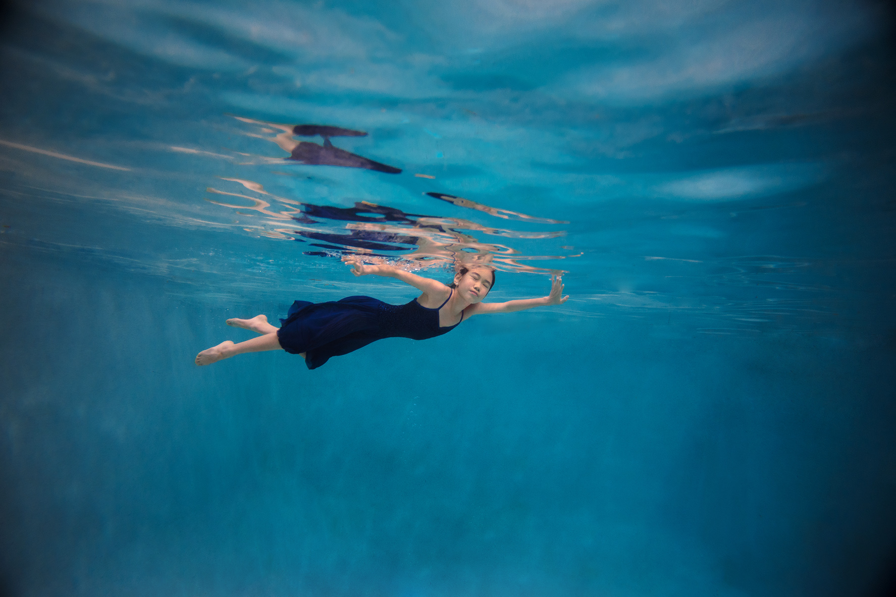 Free-diving - Underwater