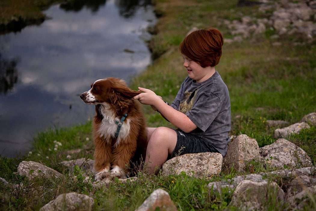 Dog hiking - Dog